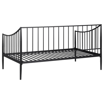 Newbury Metal Twin Daybed Bed Frame Matte Black - 301056
