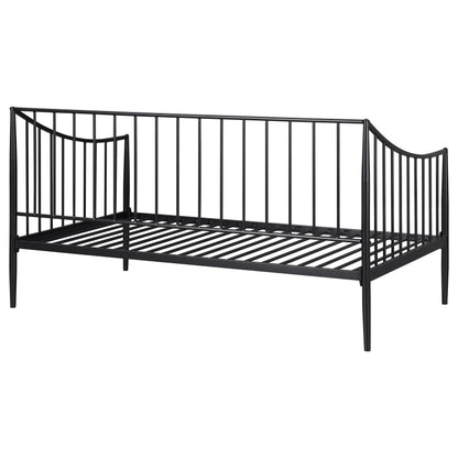 Newbury Metal Twin Daybed Bed Frame Matte Black - 301056