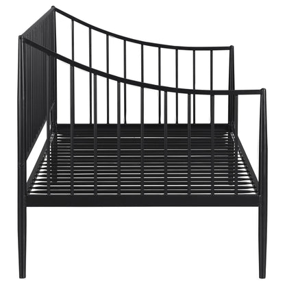 Newbury Metal Twin Daybed Bed Frame Matte Black - 301056