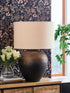 Newgerhard Brown/Black Table Lamp - L207644