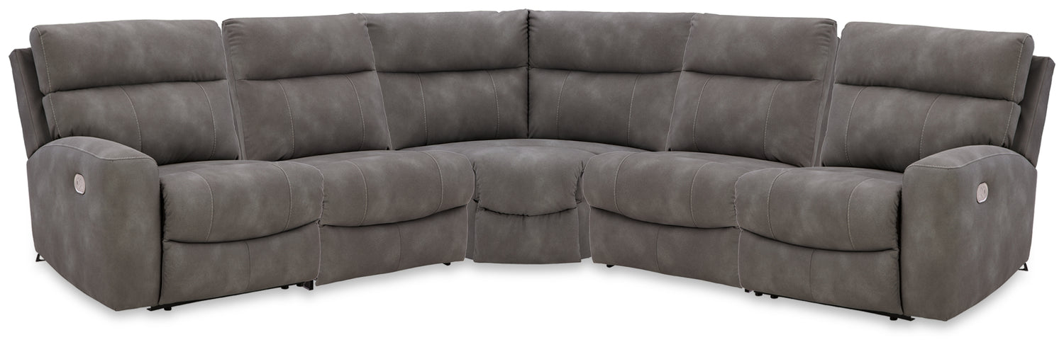 Next-Gen DuraPella 5-Piece Power Reclining Sectional - 61003S8
