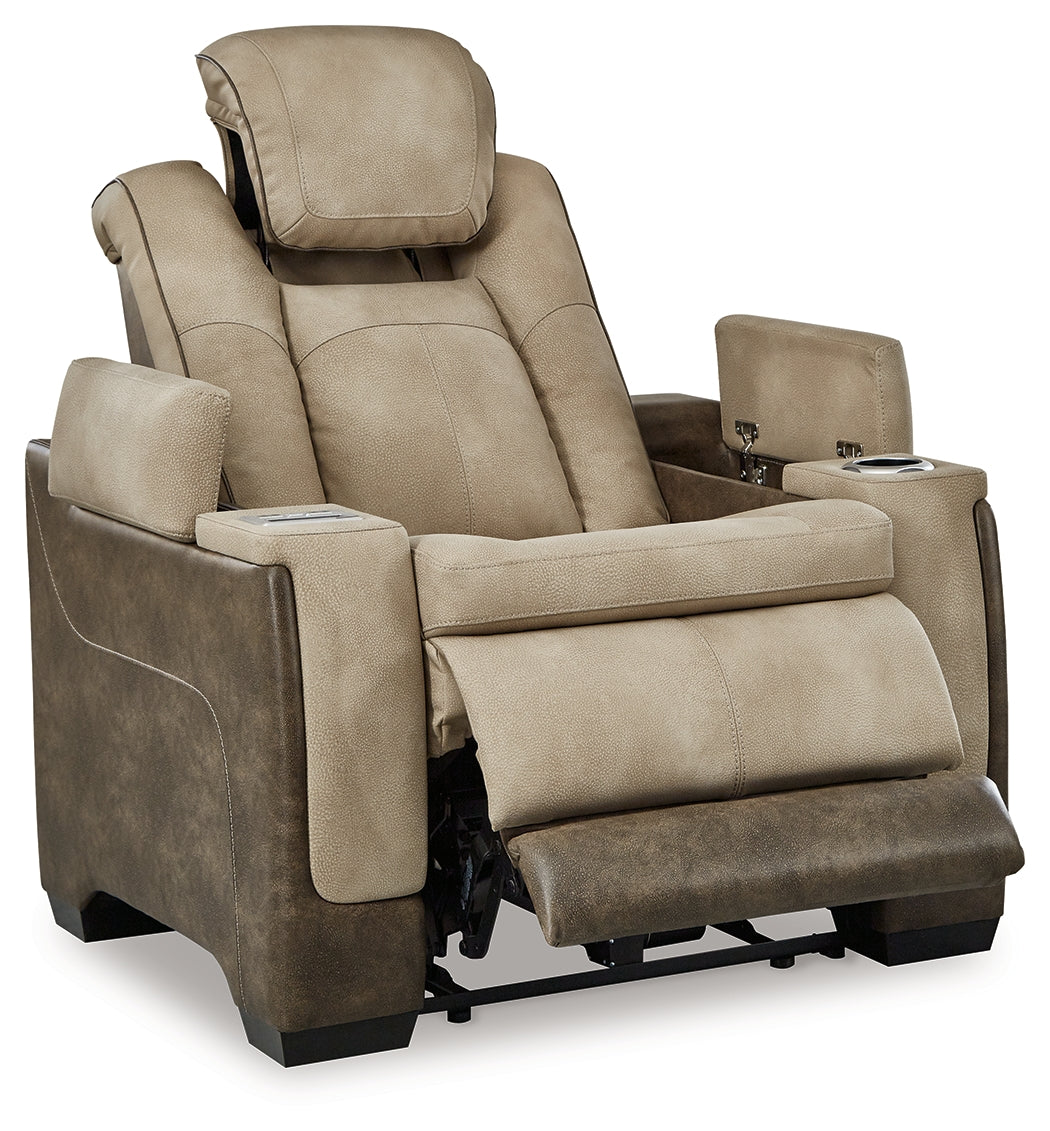 Next-Gen DuraPella Sand Power Reclining Loveseat and Power Recliner - 22003U3
