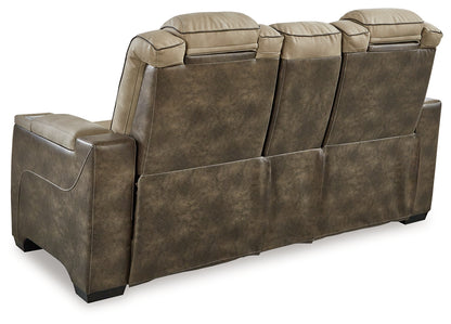Next-Gen DuraPella Sand Power Reclining Loveseat and Power Recliner - 22003U3