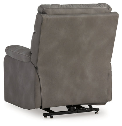 Next-Gen Durapella Slate Power Lift Recliner - 4070812