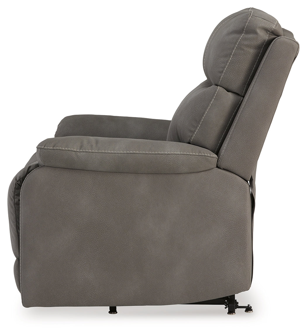Next-Gen Durapella Slate Power Lift Recliner - 4070812