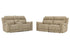 Next-Gen DuraPella Sofa and Loveseat in Sand - PKG008167