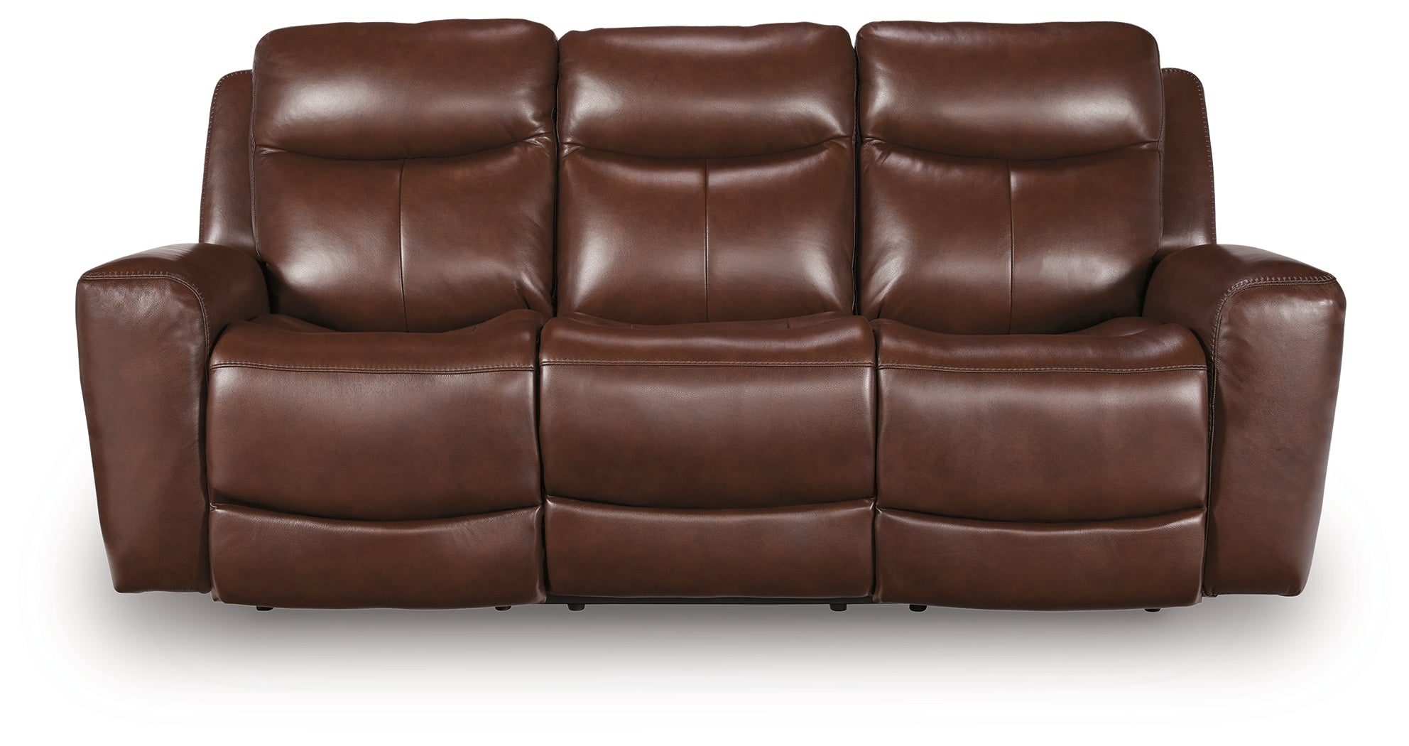 Next Move Mahogany Power Reclining Sofa - PCU1210215