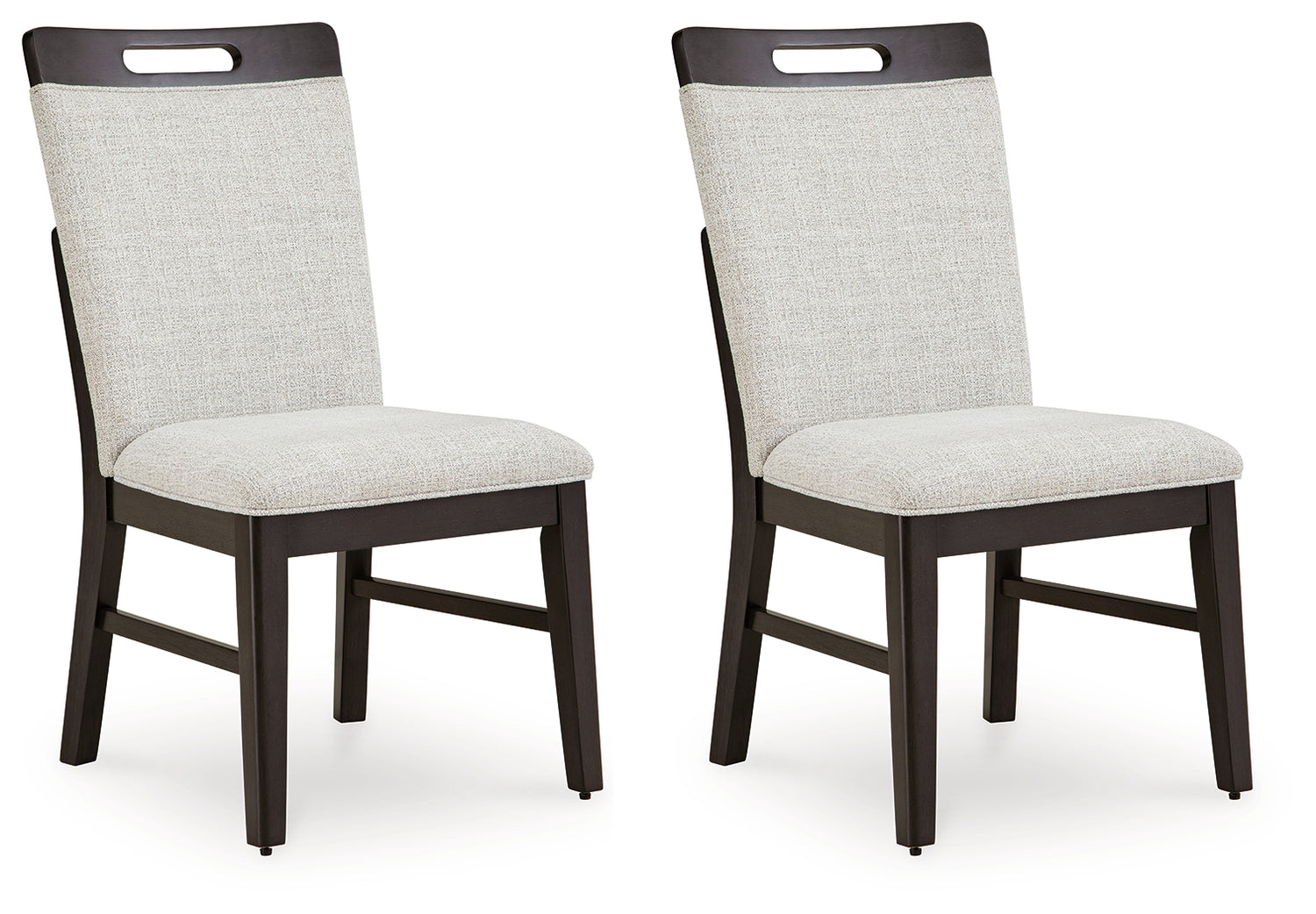 Neymorton Light Gray/Brown Dining Chair, Set of 2 - D618-01