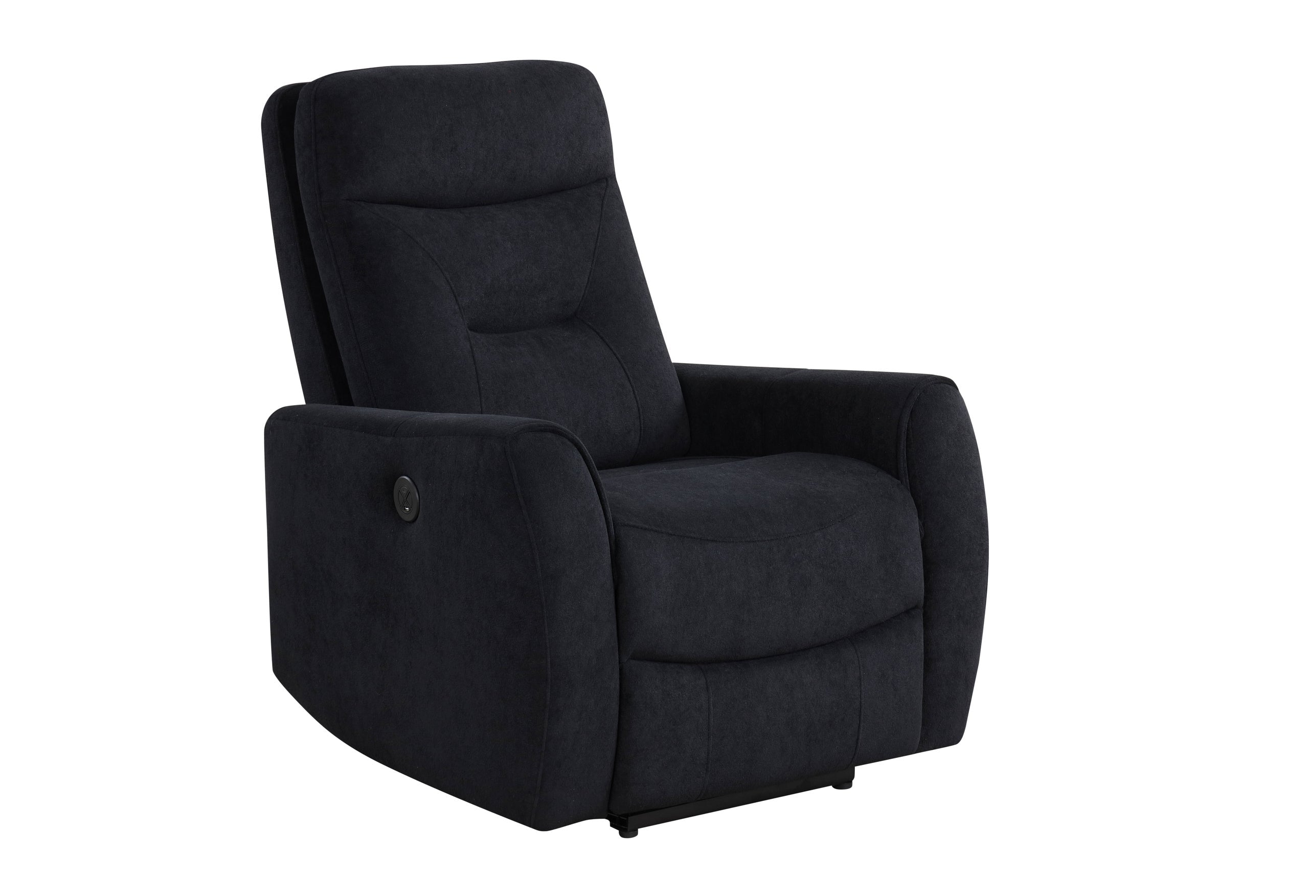 Nina Black - 3PC Power Reclining Set - NINA BLACK 3PC