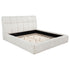 Nollet 48-inch Upholstered California King Platform Bed Cream - 315917CRMKW