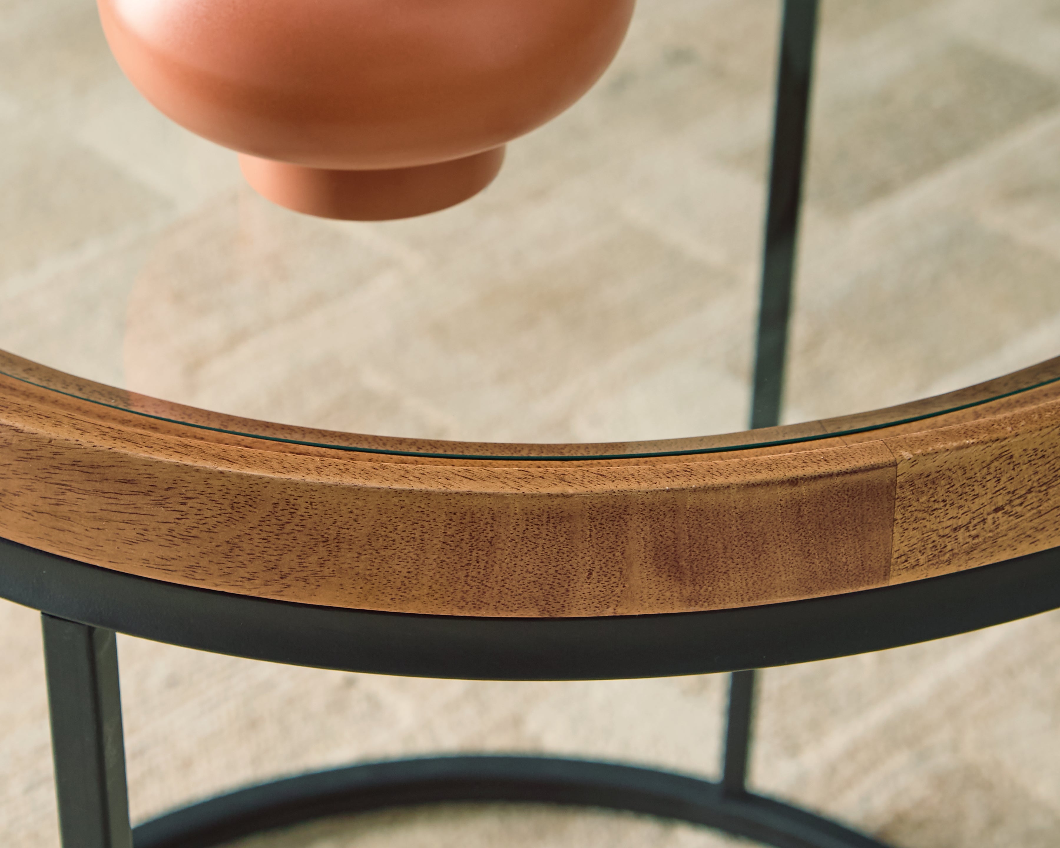 Noraluna Medium Brown End Table - T502-6
