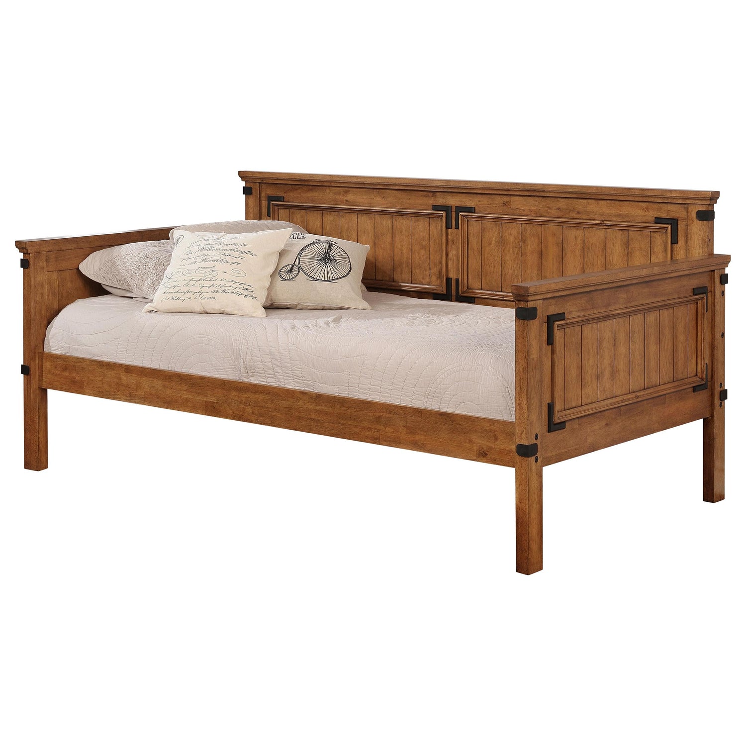 Oakdale Wood Twin Daybed with Trundle Rustic Honey - 300675-SET