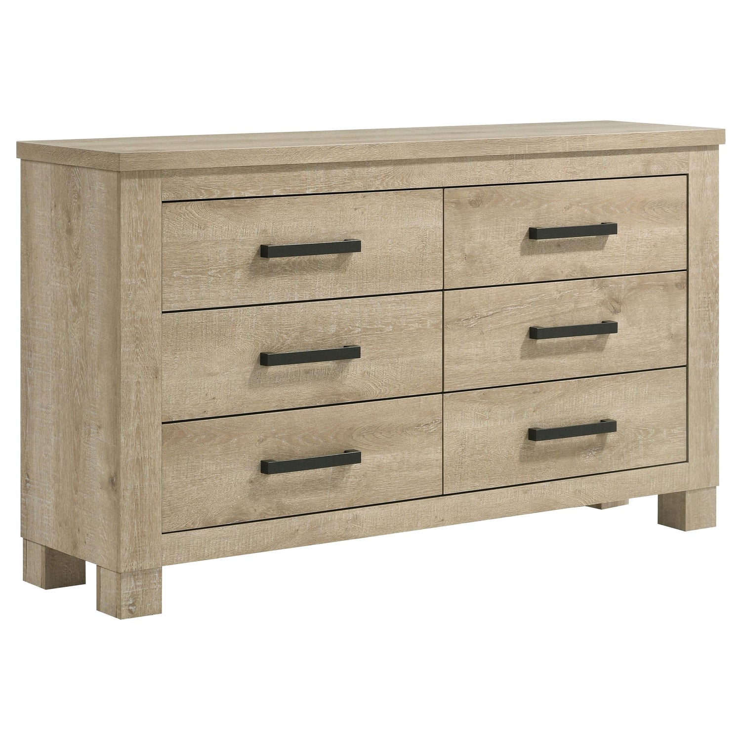 Oakglen 4-piece Queen Bedroom Set Weathered Oak - 225101Q-S4