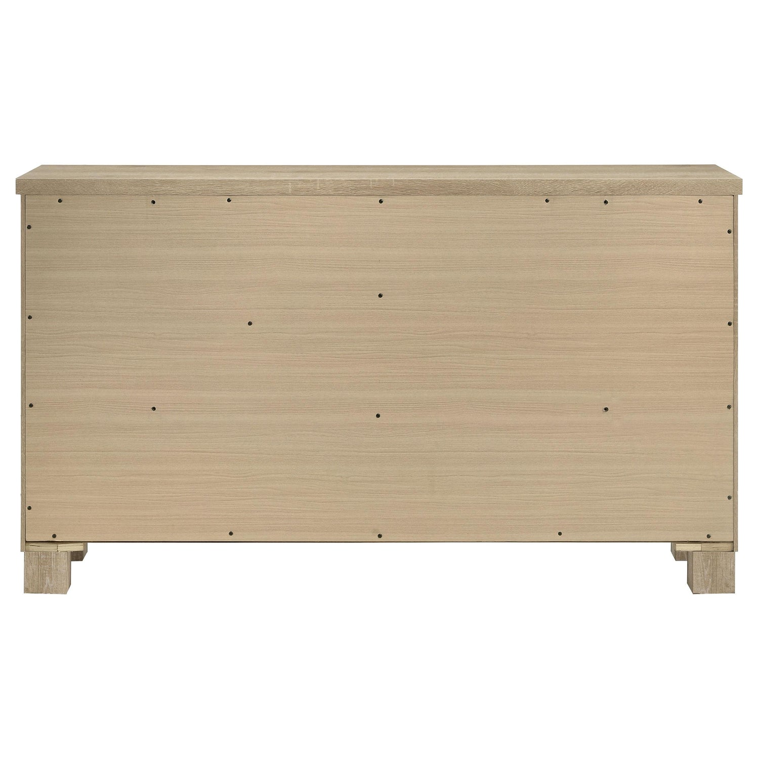 Oakglen 6-drawer Bedroom Dresser Weathered Oak - 225103