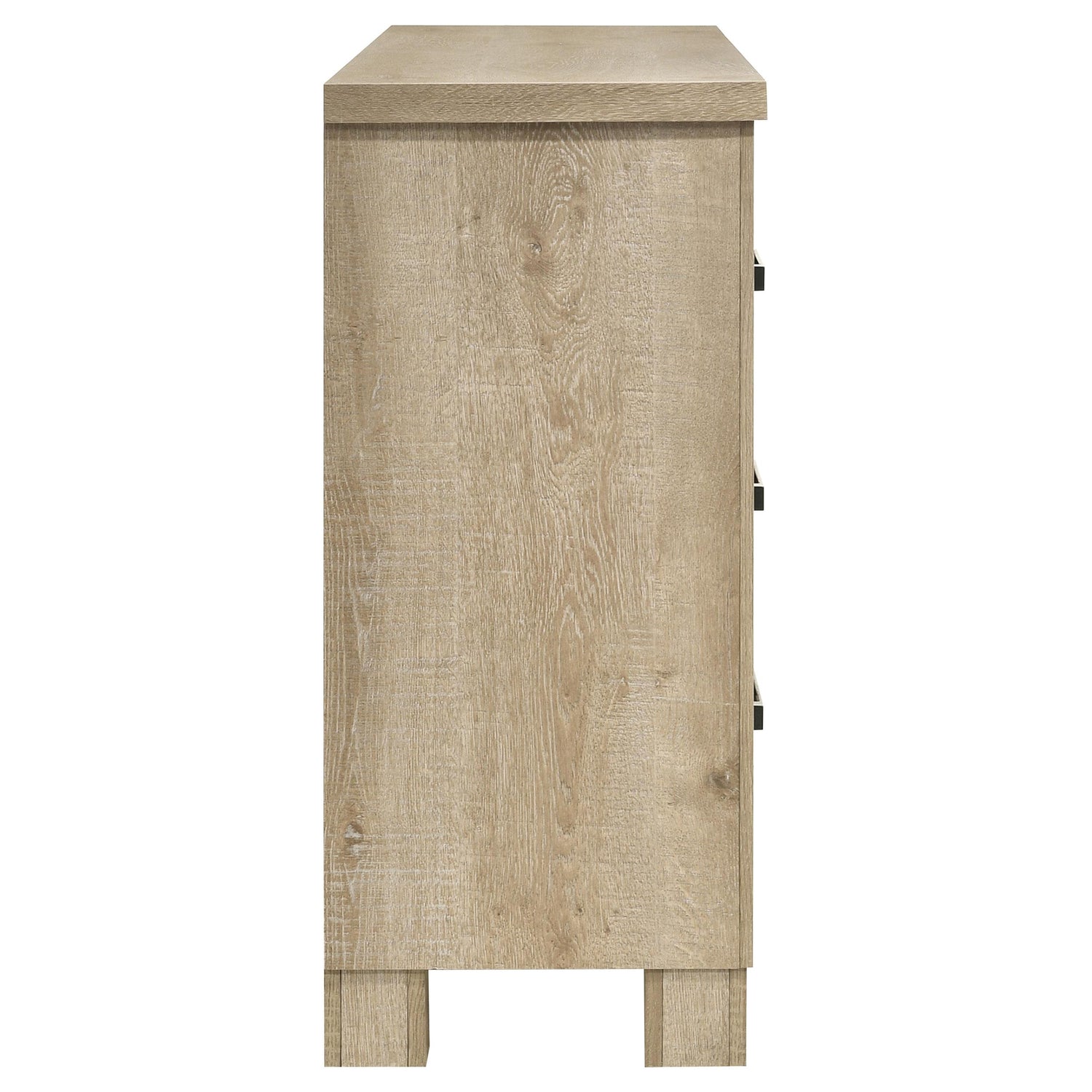 Oakglen 6-drawer Bedroom Dresser Weathered Oak - 225103