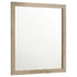 Oakglen Dresser Mirror Weathered Oak - 225104
