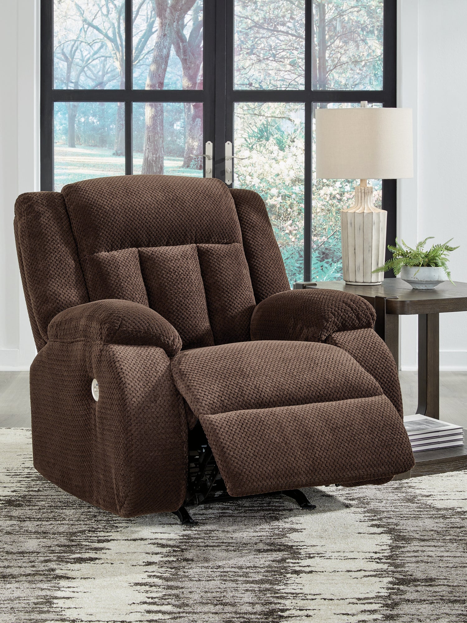 Observation Chocolate Power Recliner - PC2140698