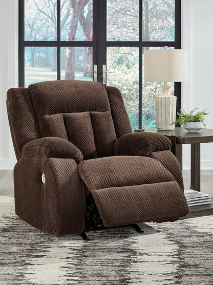 Observation Chocolate Power Recliner - PC2140698