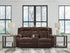 Observation Chocolate Power Reclining Loveseat with Console - PC2140696