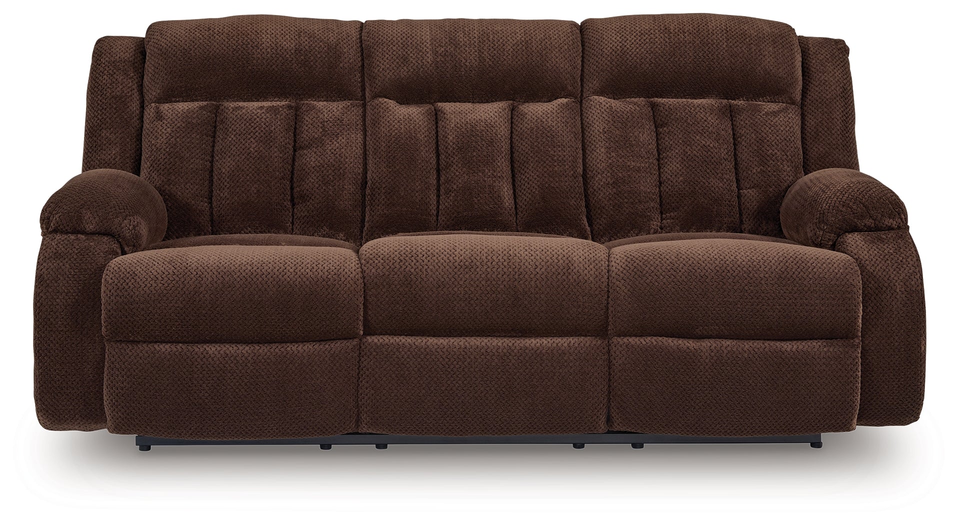 Observation Chocolate Power Reclining Sofa with Drop Down Table - PC2140699