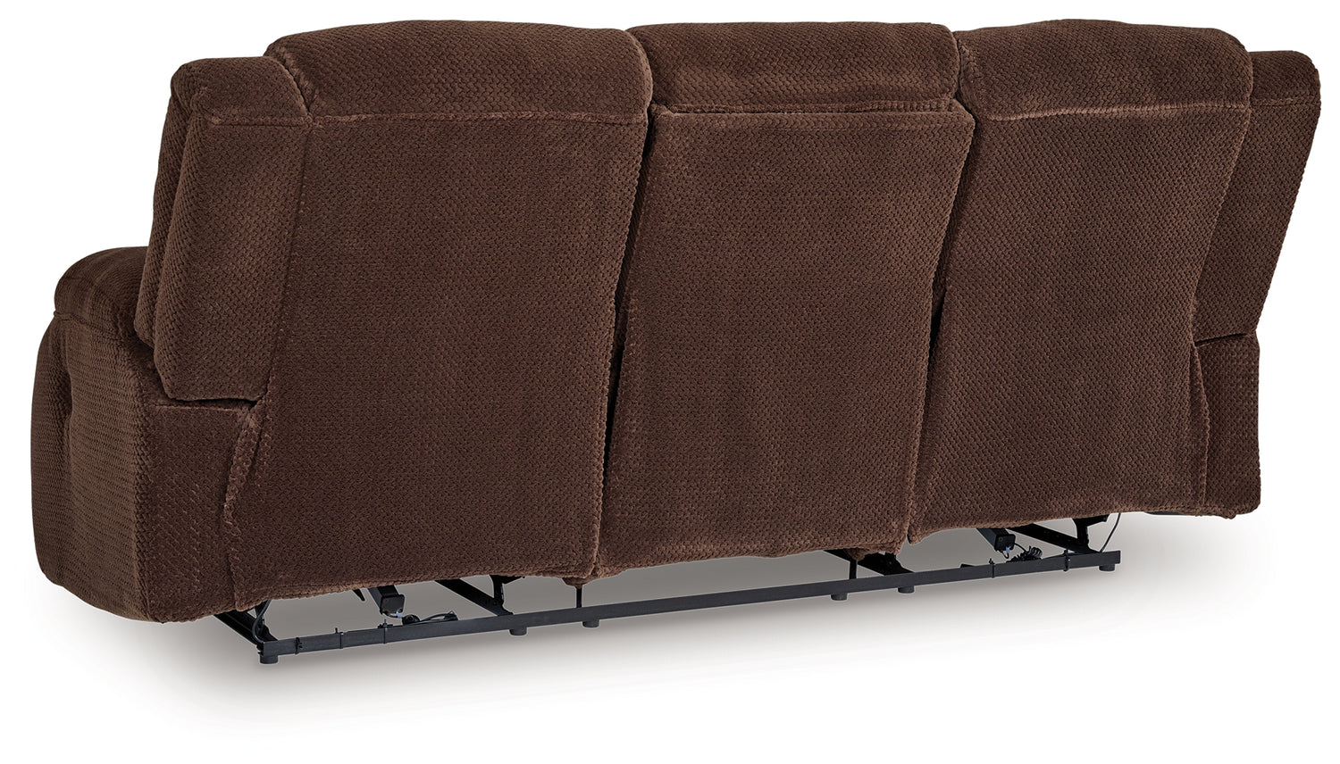 Observation Chocolate Power Reclining Sofa with Drop Down Table - PC2140699