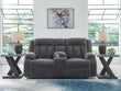 Observation Steel Power Reclining Loveseat with Console - PC2140596