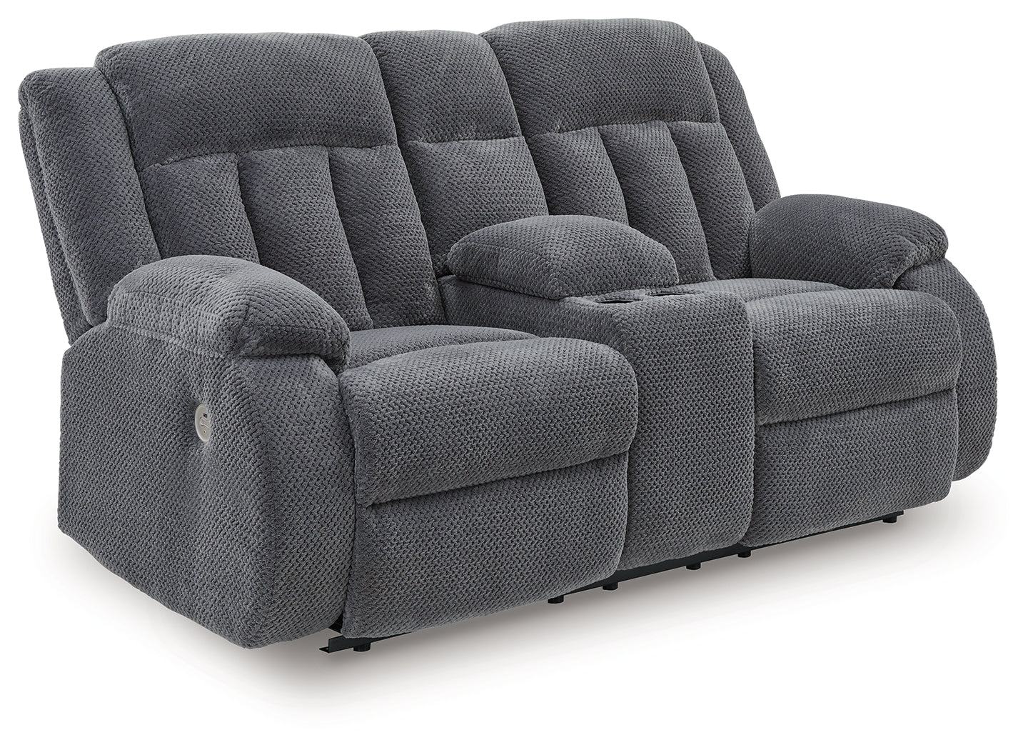 Observation Steel Power Reclining Loveseat with Console - PC2140596