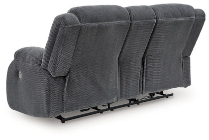 Observation Steel Power Reclining Loveseat with Console - PC2140596