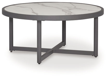 Ocean Beach Gray Outdoor Coffee Table - PCP510-708