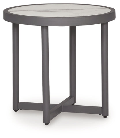 Ocean Beach Gray Outdoor End Table - PCP510-706