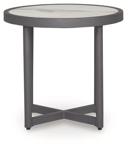 Ocean Beach Gray Outdoor End Table - PCP510-706