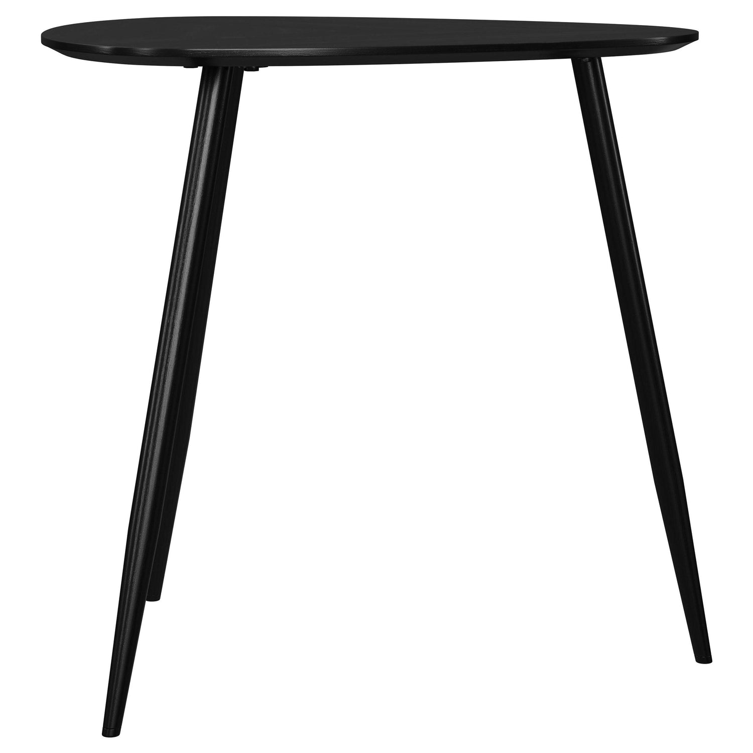 Odessa 2-piece Triangular Coffee and End Table Set Black - 707918-S2