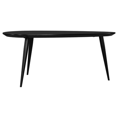 Odessa 2-piece Triangular Coffee and End Table Set Black - 707918-S2