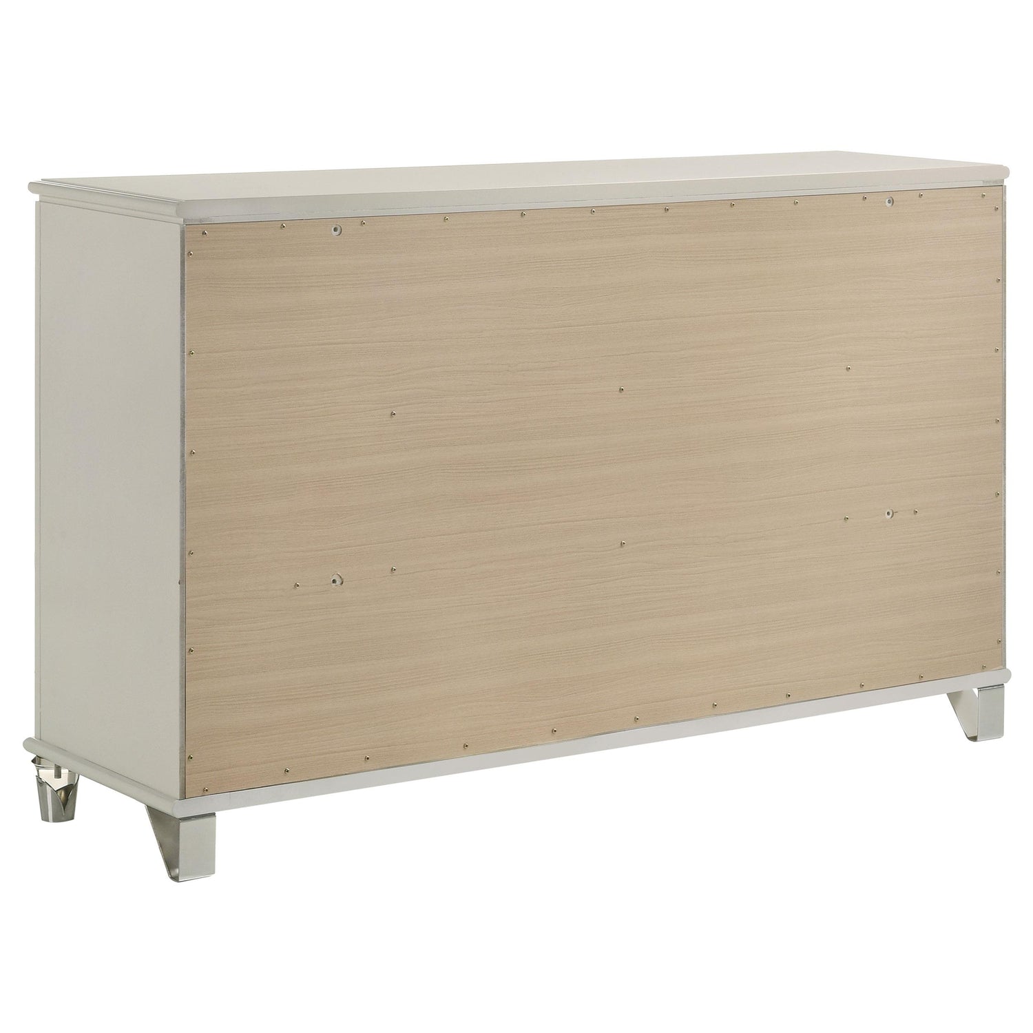 Olivia 4-piece California King Bedroom Set Pearl White - 224951KW-S4