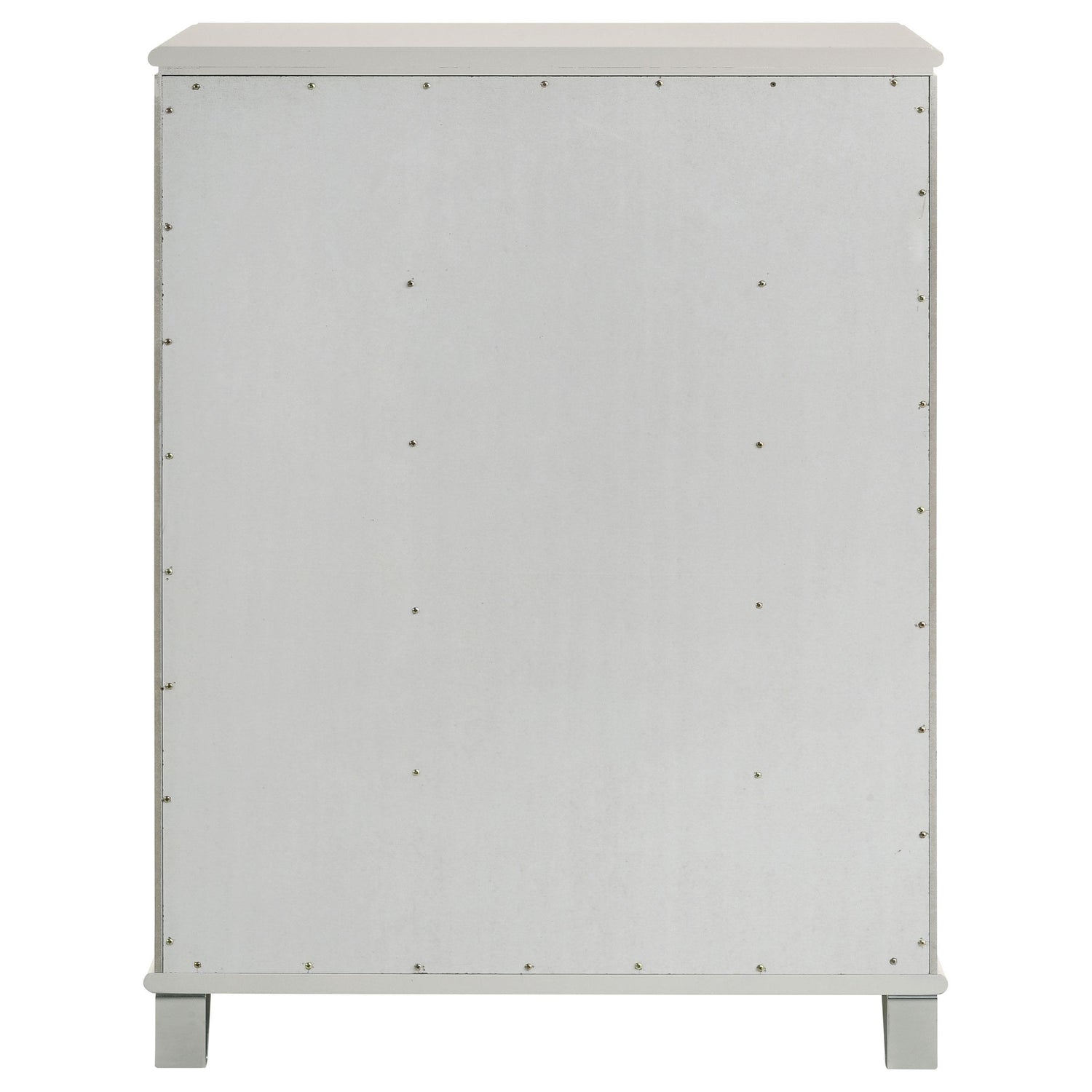 Olivia 5-drawer Bedroom Chest of Drawers Pearl White - 224955
