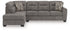 Olten Graphite 2-Piece Sectional with Chaise - 31305S1