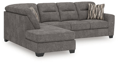 Olten Graphite 2-Piece Sectional with Chaise - 31305S1