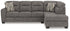 Olten Graphite 2-Piece Sectional with Chaise - 31305S2