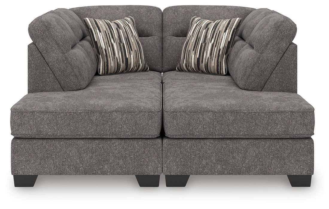 Olten Graphite 2-Piece Super Chaise - 31305S3