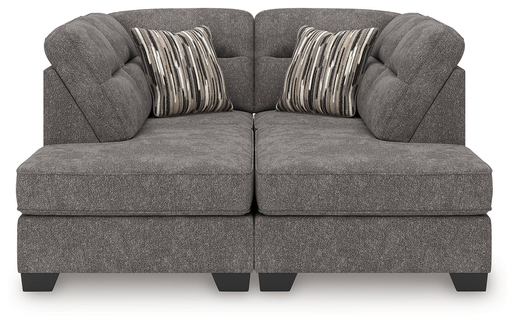 Olten Graphite 2-Piece Super Chaise - 31305S3