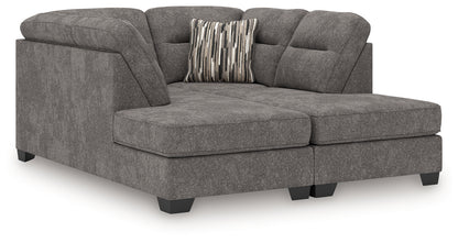Olten Graphite 2-Piece Super Chaise - 31305S3