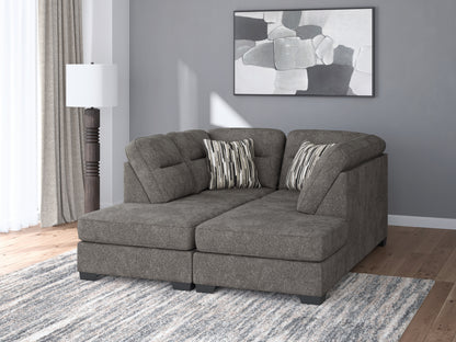 Olten Graphite 2-Piece Super Chaise - 31305S3