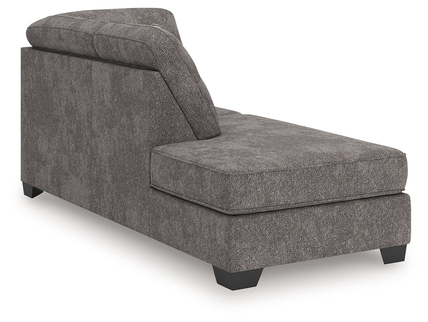 Olten Graphite Left-Arm Facing Corner Chaise - 3130516