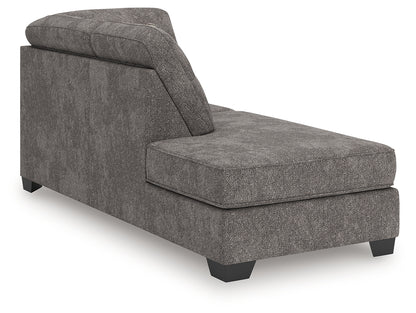 Olten Graphite Left-Arm Facing Corner Chaise - 3130516