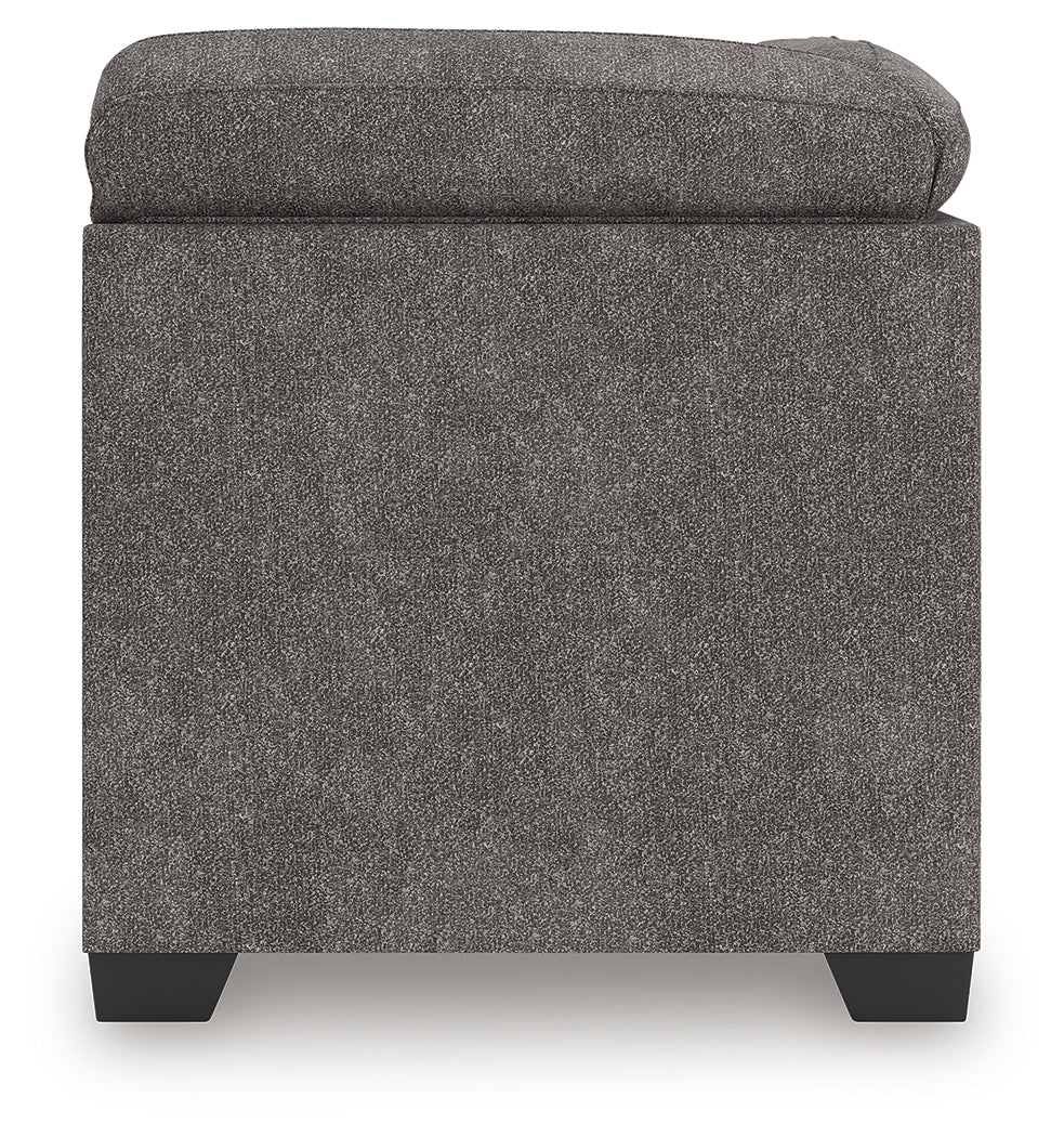 Olten Graphite Left-Arm Facing Corner Chaise - 3130516