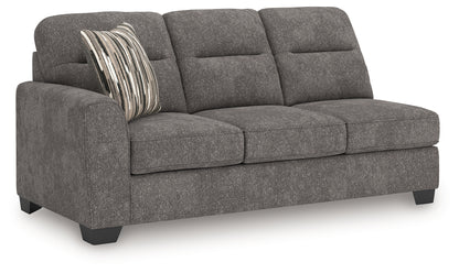 Olten Graphite Left-Arm Facing Sofa - 3130566