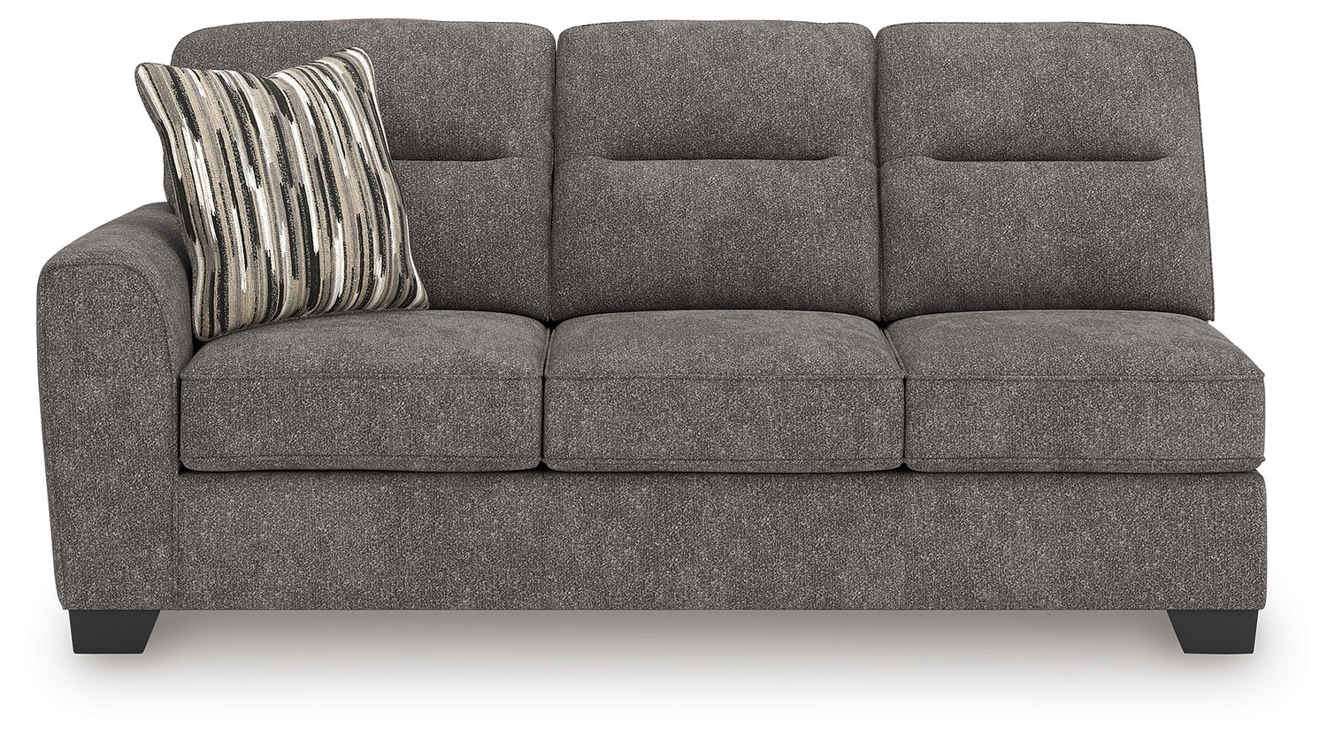 Olten Graphite Left-Arm Facing Sofa - 3130566