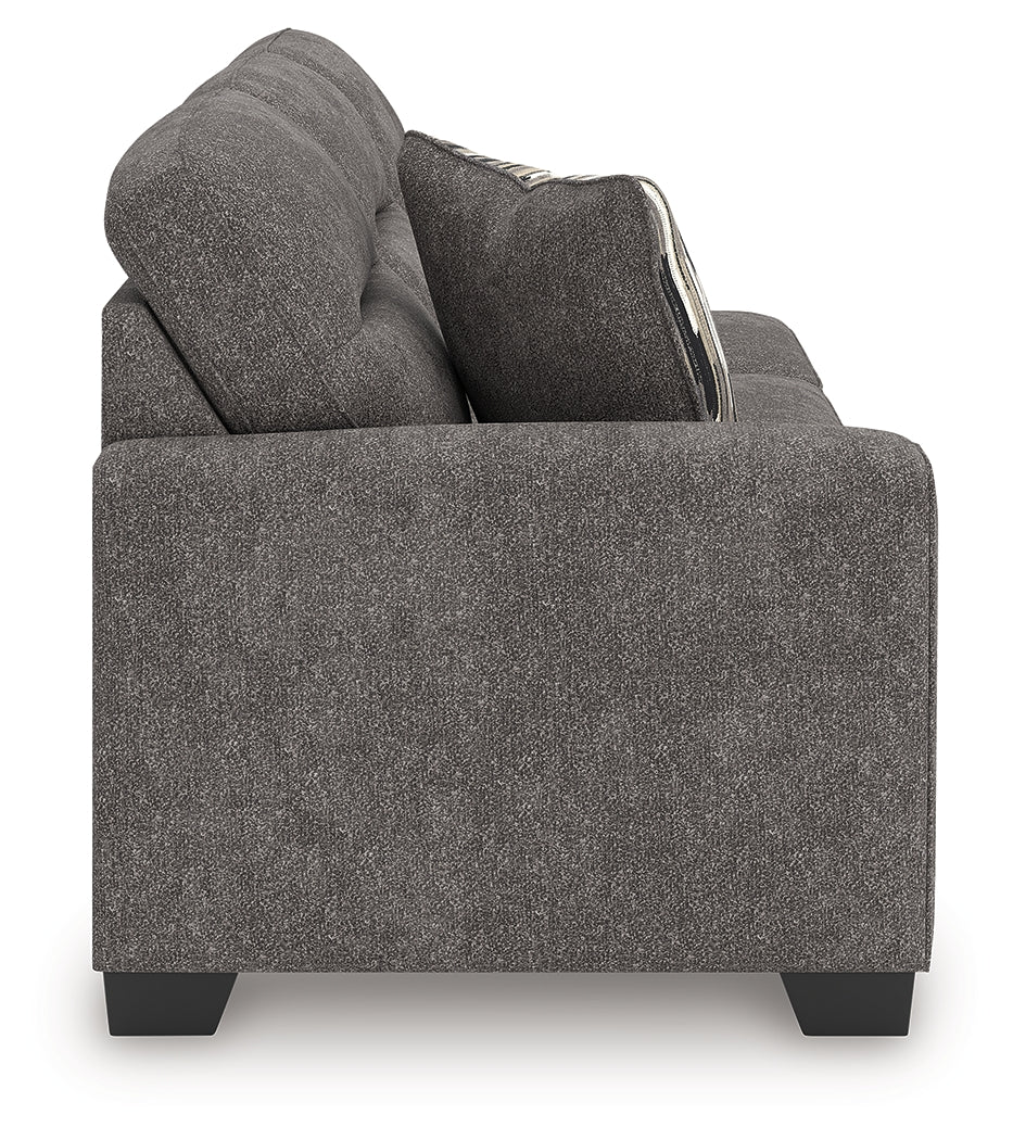 Olten Graphite Left-Arm Facing Sofa - 3130566