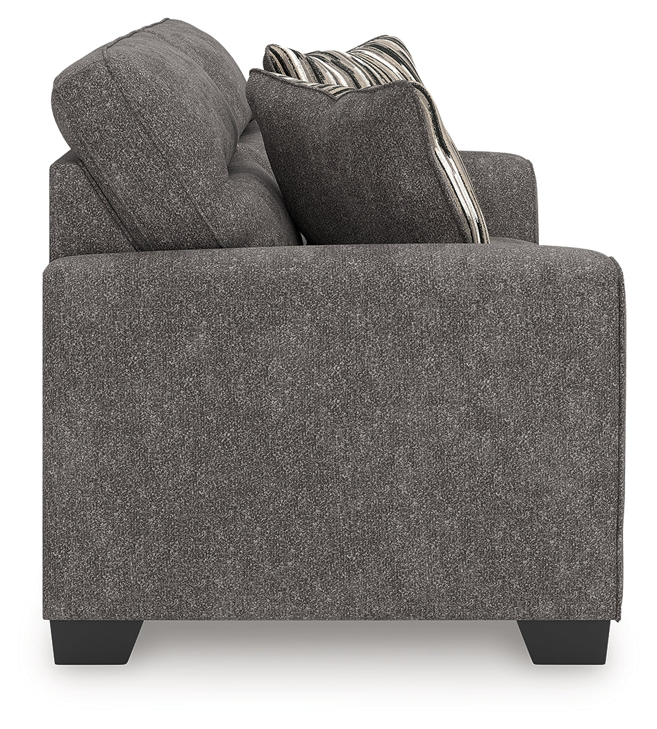 Olten Graphite Loveseat - 3130535