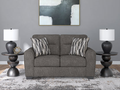 Olten Graphite Loveseat - 3130535